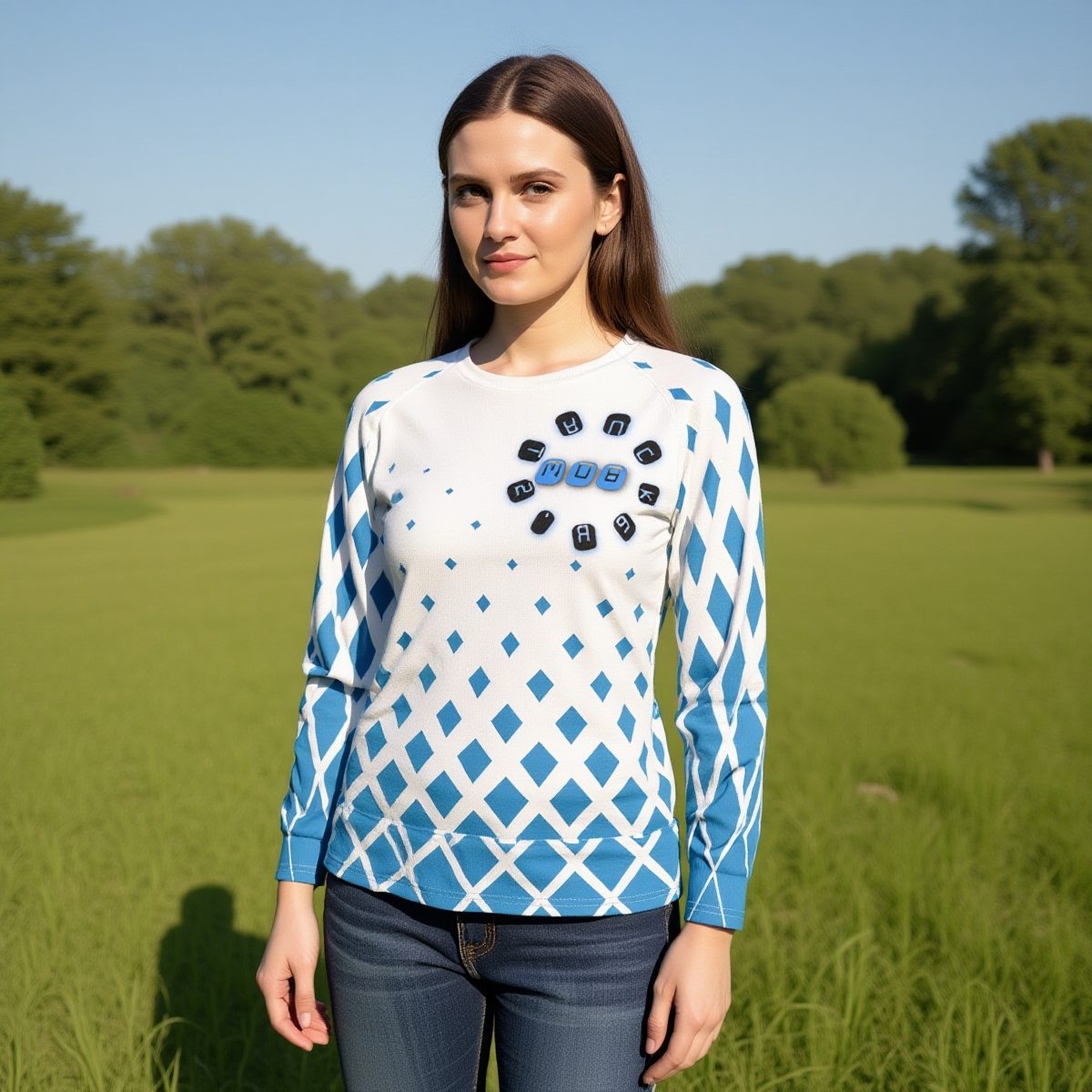 Long Sleeve T-shirt With Raglan Sleeve