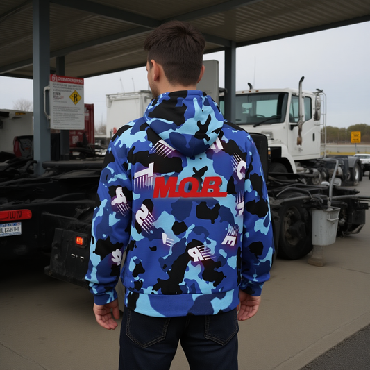 Camo Thicken Pullover Hoodie