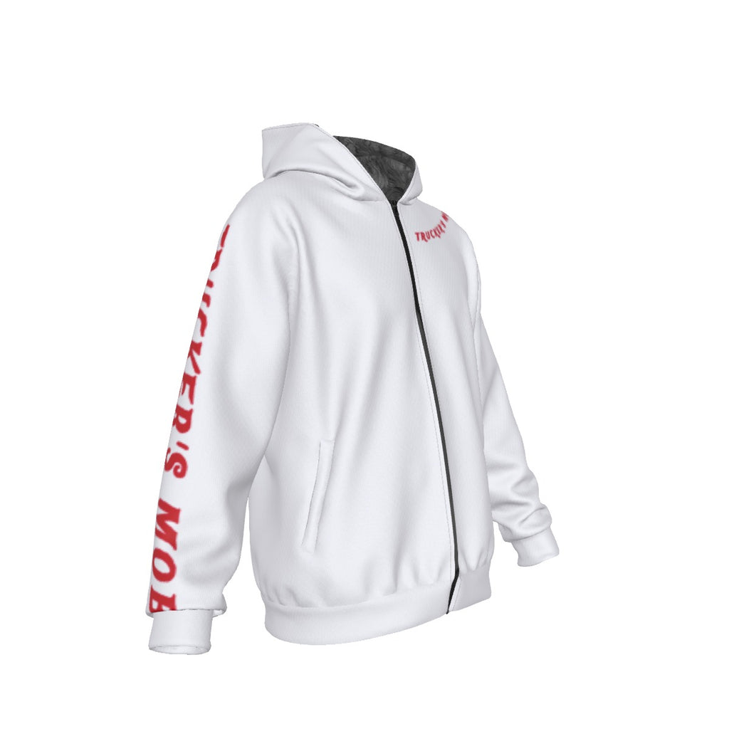 All-Over Print Men's Sherpa Fleece Zip Up Hoodie